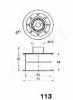 NISSA 1307405E11 Tensioner, timing belt